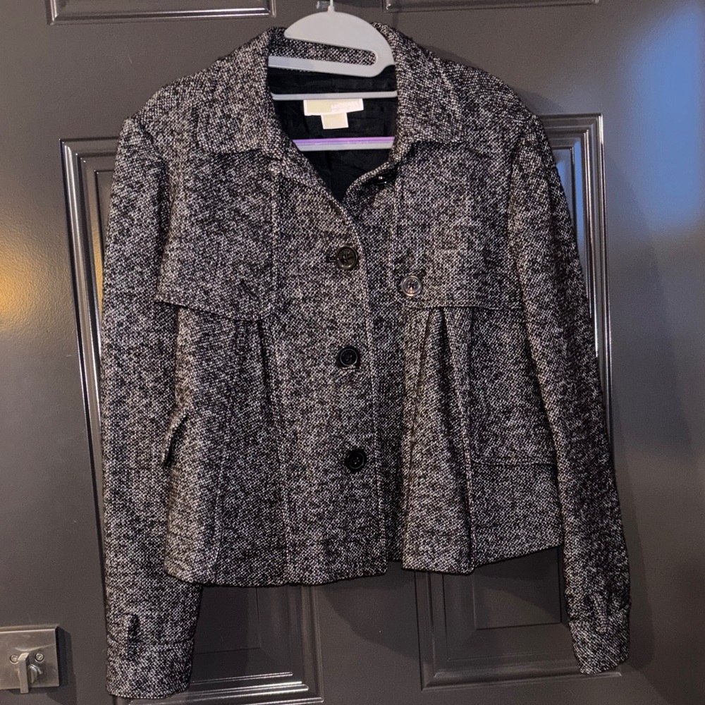 Michael Kors black & white Blazer women’s size small